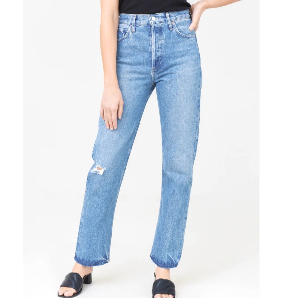 AGOLDE 90s Pinch Waist High Rise Straight Jean